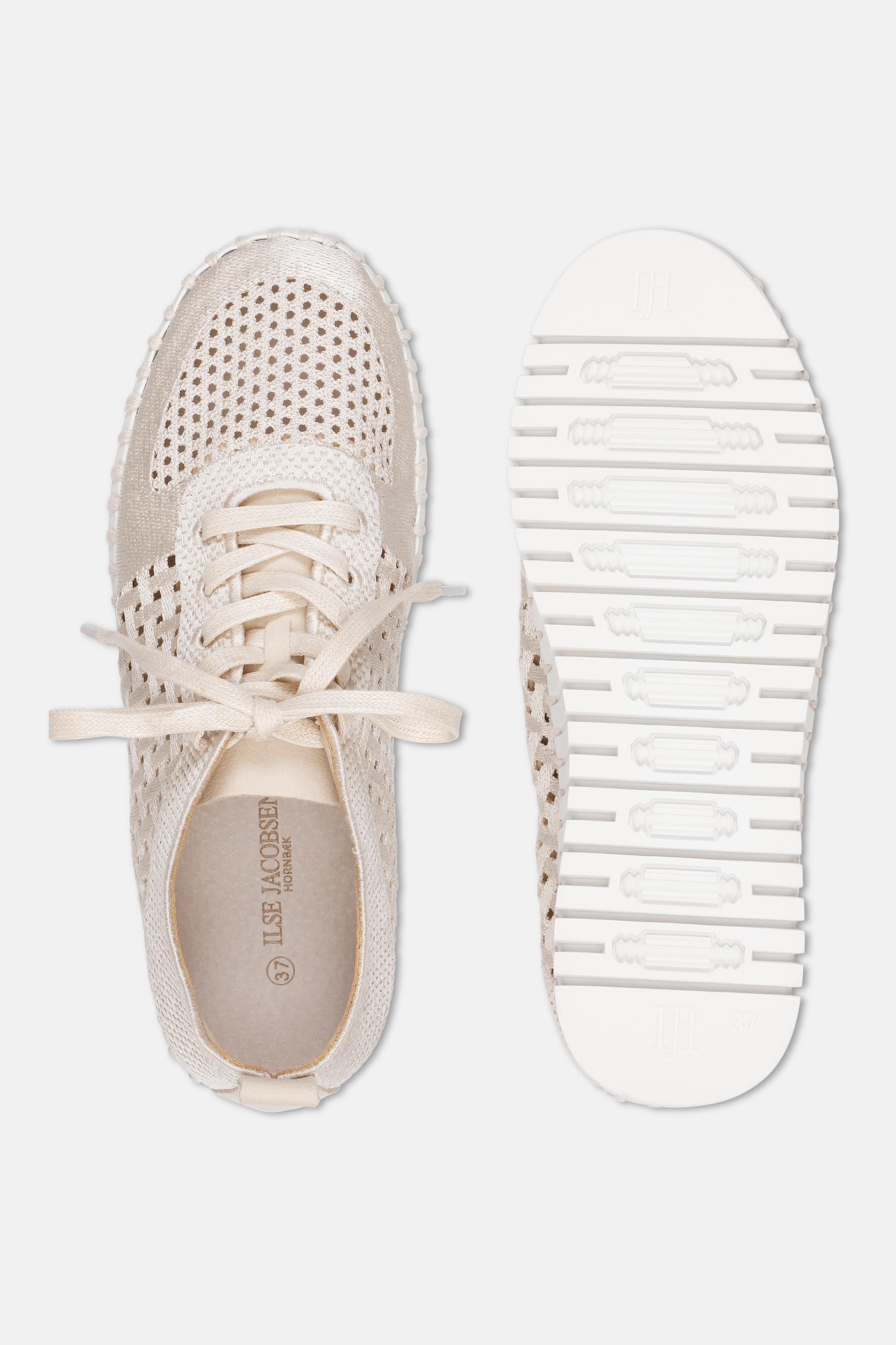 Tulip Flats With Laces - Kit White